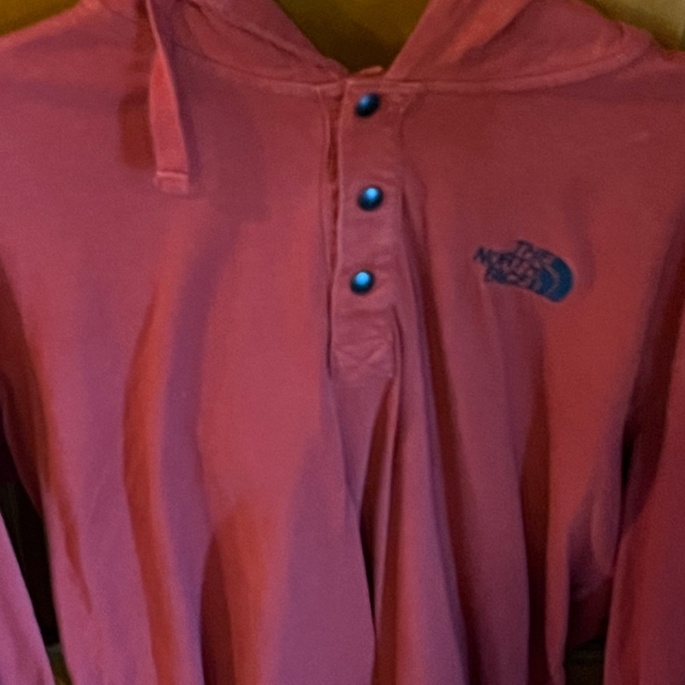 the North Face hoodie